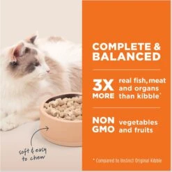 Instinct Meals Wild-Caught Alaskan Pollock Recipe Grain-Free Freeze-Dried Raw Cat Food, 9-oz Bag 15 Instinct Meals Wild-Caught Alaskan Pollock Recipe Grain-Free Freeze-Dried Raw Cat Food, 9-oz Bag -Blue Buffalo Shop 755806 PT4. AC SS1800 V1690813364