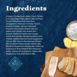 Blue Buffalo Wilderness Wild Delights Flaked Chicken & Trout Grain-Free Canned Cat Food 13 Blue Buffalo Wilderness Wild Delights Flaked Chicken & Trout Grain-Free Canned Cat Food -Blue Buffalo Shop 75646 PT4. AC SS1800 V1646779591