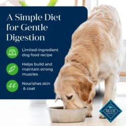 Blue Buffalo Basics Skin & Stomach Care Grain-Free Formula Lamb & Potato Recipe Adult Dry Dog Food -Blue Buffalo Shop 75659 PT2. AC SS1800 V1646272882