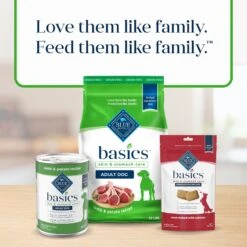 Blue Buffalo Basics Skin & Stomach Care Grain-Free Formula Lamb & Potato Recipe Adult Dry Dog Food -Blue Buffalo Shop 75659 PT8. AC SS1800 V1646257018