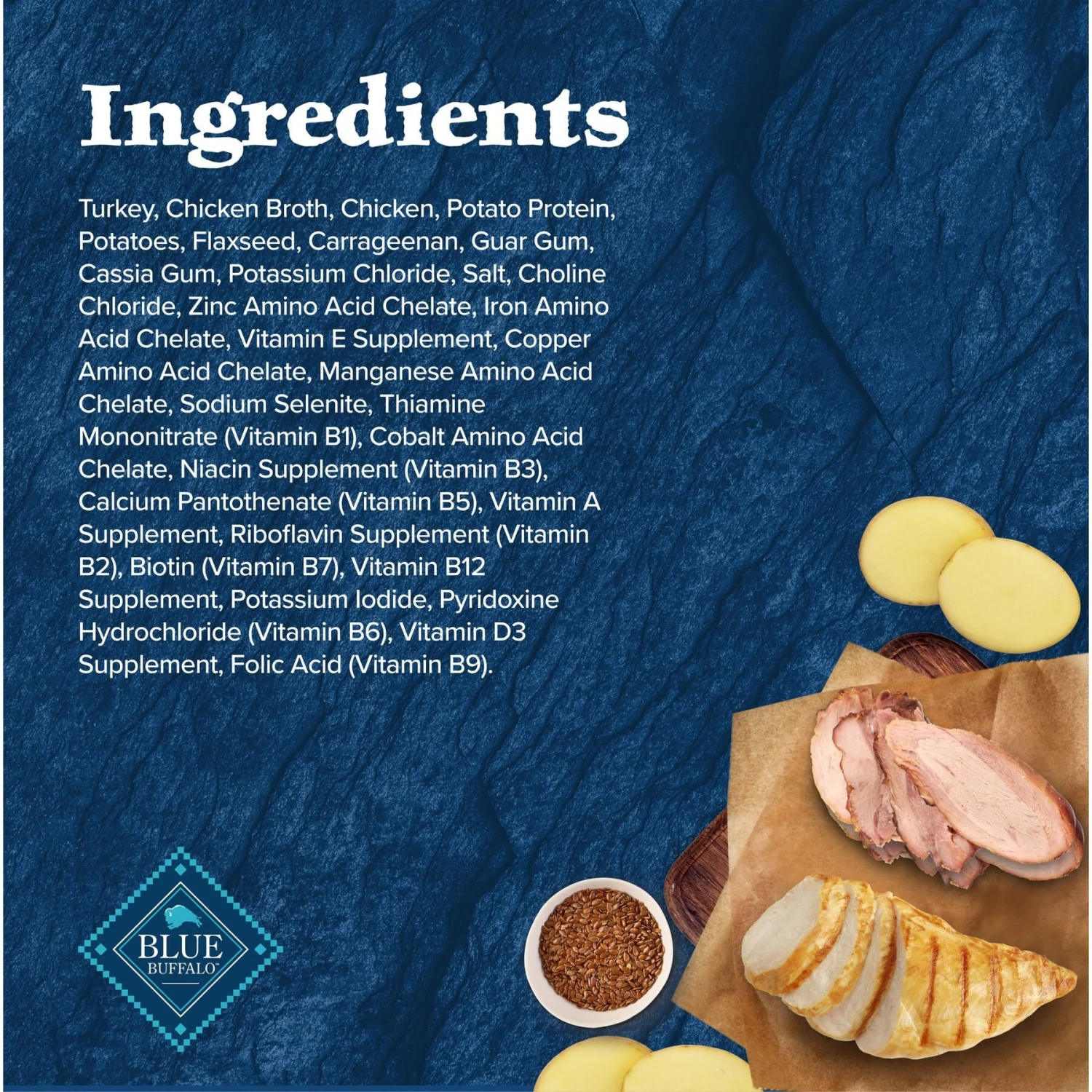 Blue Buffalo Wilderness Turkey & Chicken Grill Grain-Free Puppy Canned Dog Food 7 Blue Buffalo Wilderness Turkey & Chicken Grill Grain-Free Puppy Canned Dog Food - Image 5