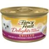 Fancy Feast Delights With Cheddar Grilled Chicken & Cheddar Cheese Feast In Gravy Canned Cat Food 1 Fancy Feast Delights With Cheddar Grilled Chicken & Cheddar Cheese Feast In Gravy Canned Cat Food -Blue Buffalo Shop 75960 MAIN. AC SS1800 V1693927798