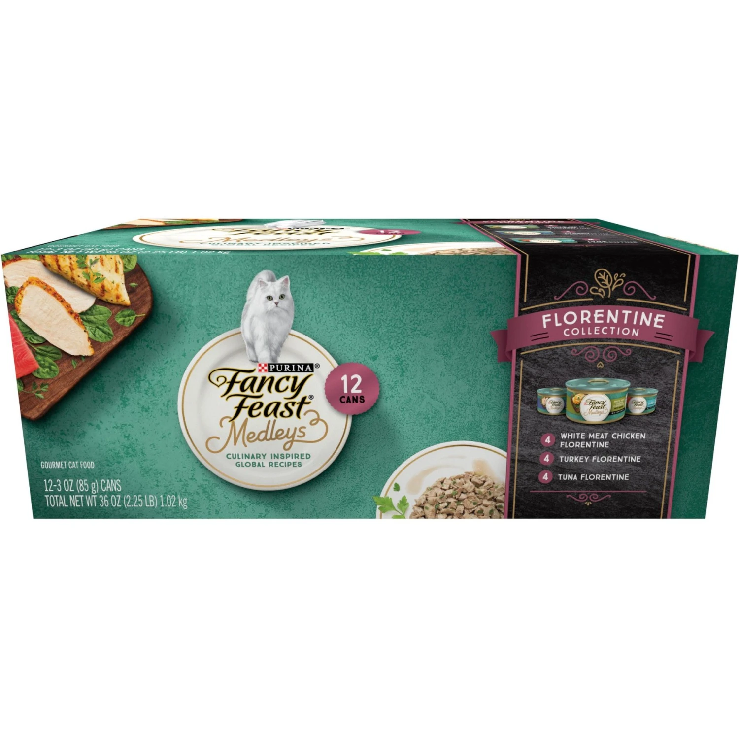 Fancy Feast Medleys Florentine Collection Pack Canned Cat Food 3 Fancy Feast Medleys Florentine Collection Pack Canned Cat Food