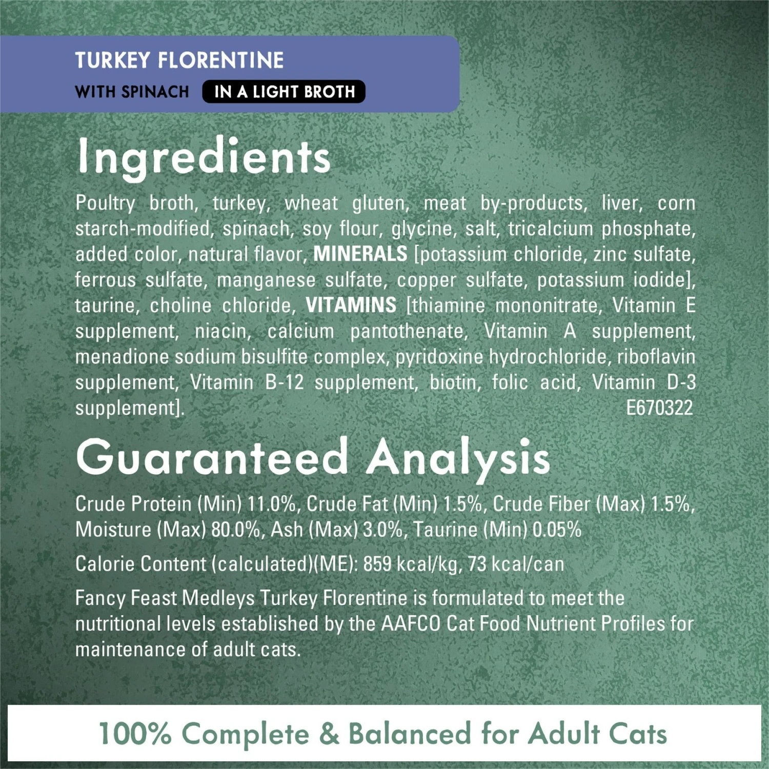 Fancy Feast Medleys Florentine Collection Pack Canned Cat Food 9 Fancy Feast Medleys Florentine Collection Pack Canned Cat Food - Image 7