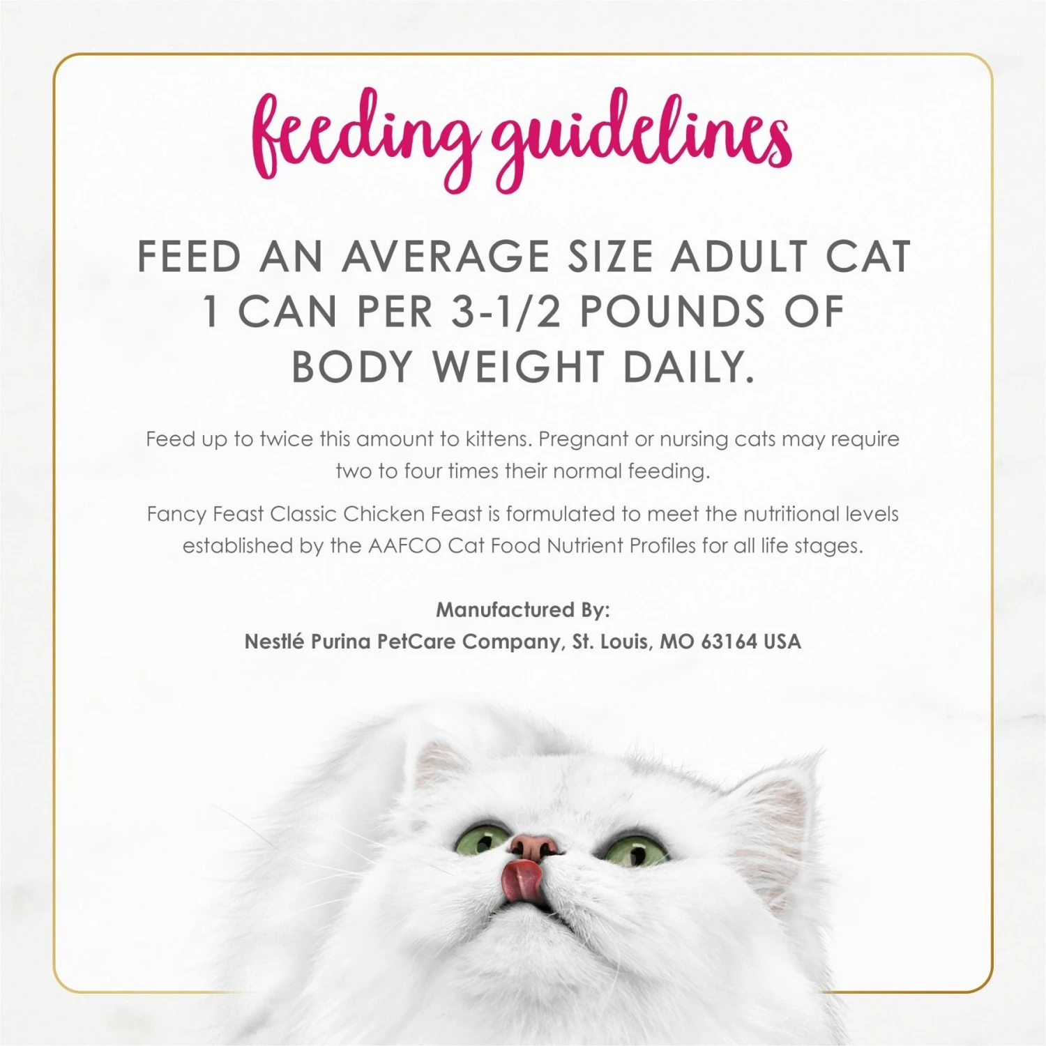 Fancy Feast Classic Chicken Feast Canned Cat Food 10 Fancy Feast Classic Chicken Feast Canned Cat Food - Image 8