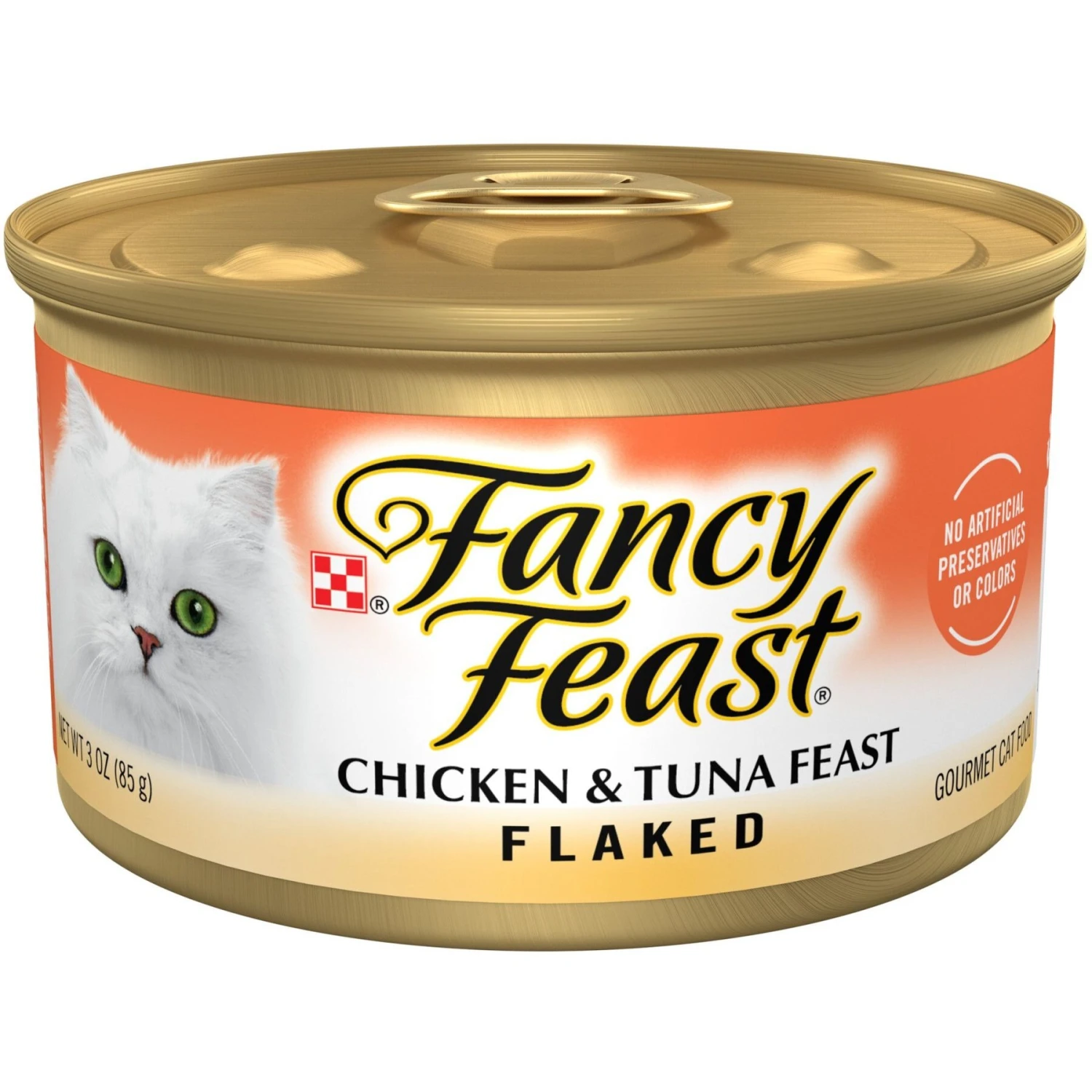 Fancy Feast Flaked Chicken & Tuna Feast Wet Cat Food 3 Fancy Feast Flaked Chicken & Tuna Feast Wet Cat Food