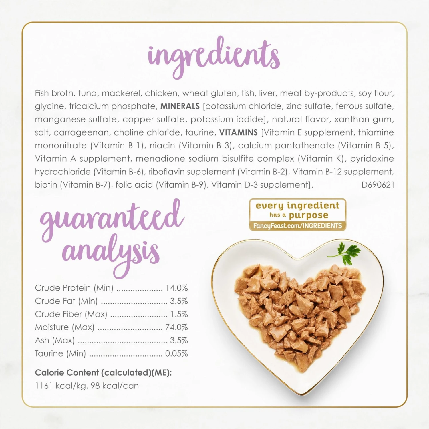 Fancy Feast Flaked Tuna & Mackerel Feast Wet Cat Food 8 Fancy Feast Flaked Tuna & Mackerel Feast Wet Cat Food - Image 6