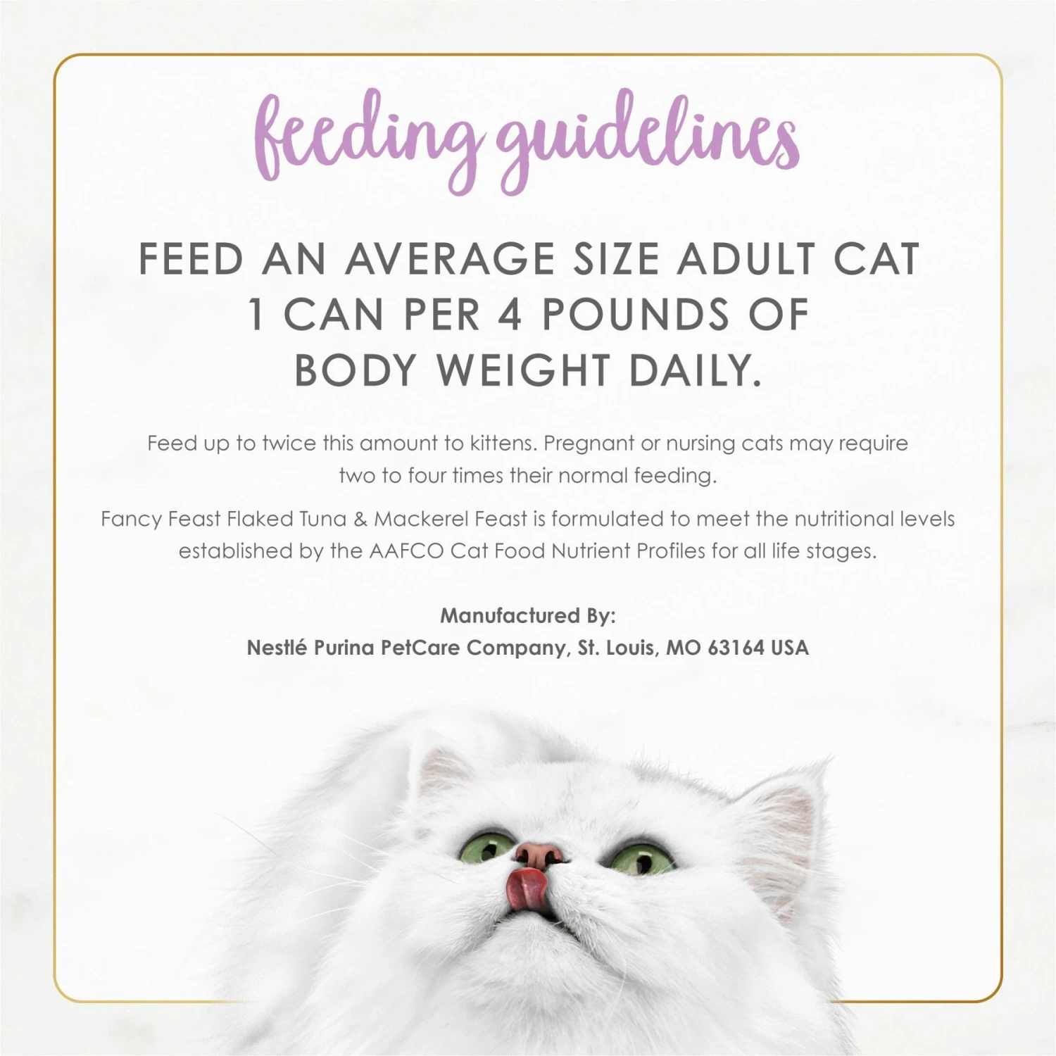 Fancy Feast Flaked Tuna & Mackerel Feast Wet Cat Food 10 Fancy Feast Flaked Tuna & Mackerel Feast Wet Cat Food - Image 8