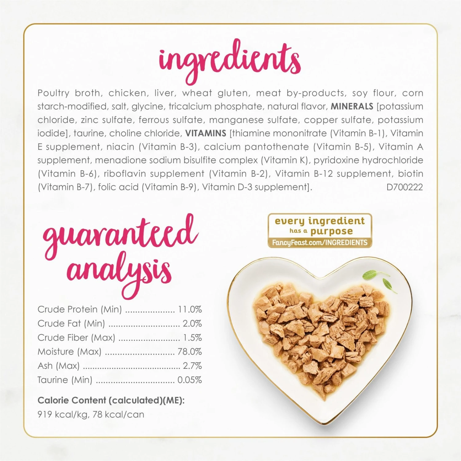 Fancy Feast Sliced Chicken Feast In Gravy Canned Cat Food 8 Fancy Feast Sliced Chicken Feast In Gravy Canned Cat Food - Image 6