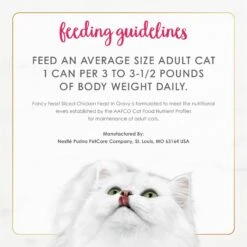 Fancy Feast Sliced Chicken Feast In Gravy Canned Cat Food 18 Fancy Feast Sliced Chicken Feast In Gravy Canned Cat Food -Blue Buffalo Shop 76130 PT7. AC SS1800 V1685975074