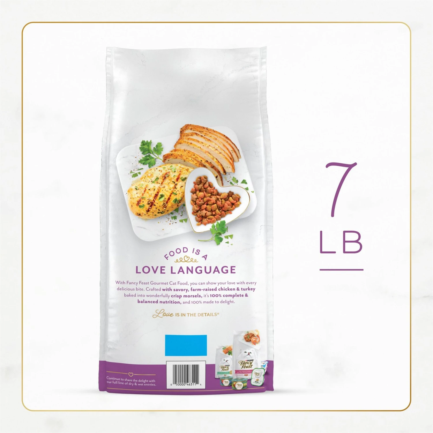 Purina Fancy Feast With Savory Chicken & Turkey Dry Cat Food 4 Purina Fancy Feast With Savory Chicken & Turkey Dry Cat Food - Image 2