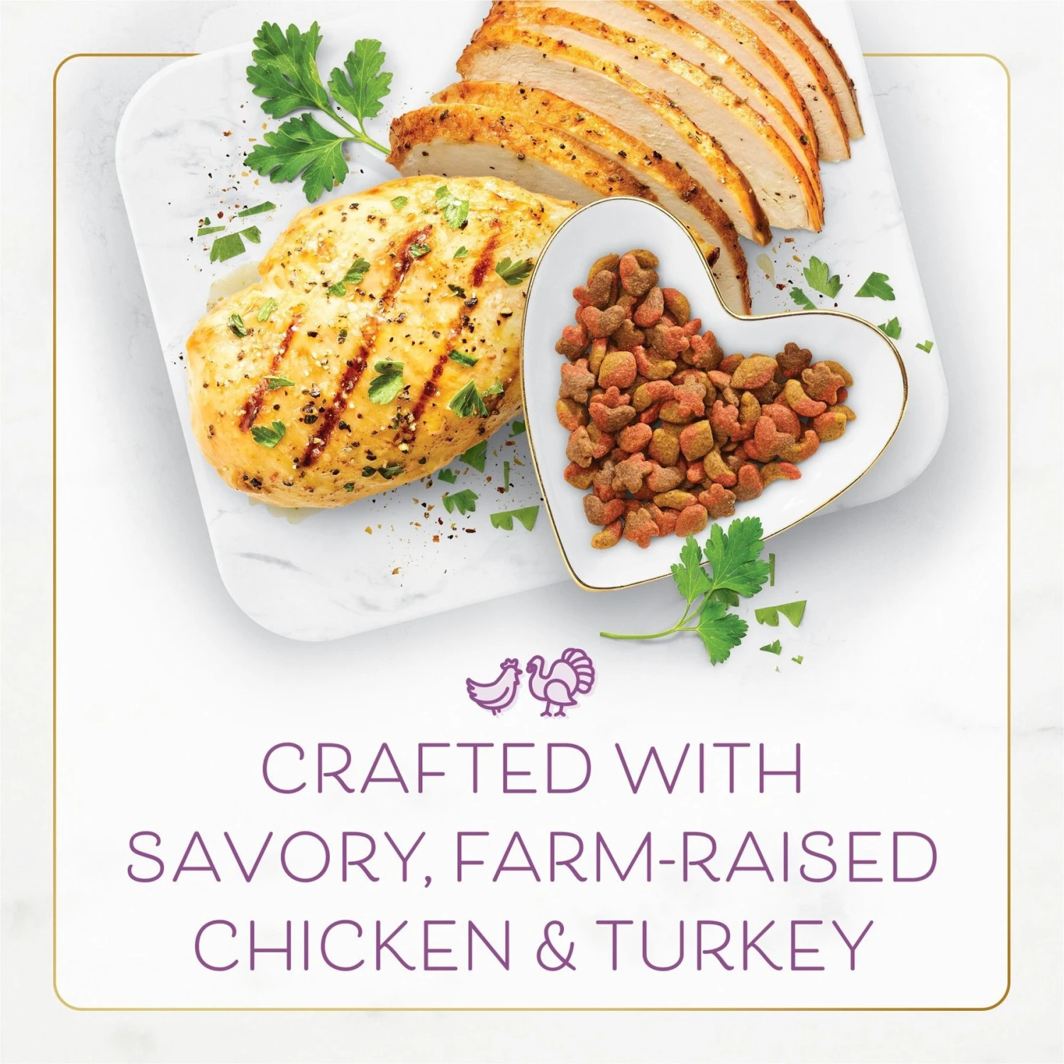 Purina Fancy Feast With Savory Chicken & Turkey Dry Cat Food 7 Purina Fancy Feast With Savory Chicken & Turkey Dry Cat Food - Image 5