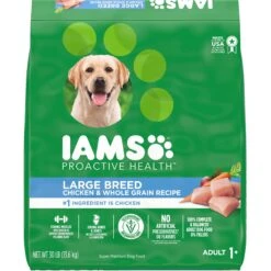 Iams ProActive Health Classic Ground With Chicken & Whole Grain Rice Adult Wet Dog Food & Iams Proactive Health Large Breed With Real Chicken Adult Dry Dog Food -Blue Buffalo Shop 761606 PT5. AC SS1800 V1674599285