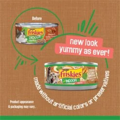 Friskies Indoor Chunky Chicken & Turkey Casserole Canned Cat Food 12 Friskies Indoor Chunky Chicken & Turkey Casserole Canned Cat Food -Blue Buffalo Shop 76326 PT1. AC SS1800 V1458756706