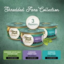 Fancy Feast Medleys Shredded Fare Collection Pack Canned Cat Food -Blue Buffalo Shop 76517 PT1. AC SS1800 V1666043360
