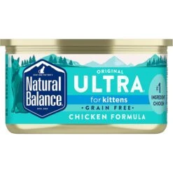 Natural Balance Original Ultra Grain-Free Chicken Recipe Canned Kitten Food, 3-oz Can, Case Of 24