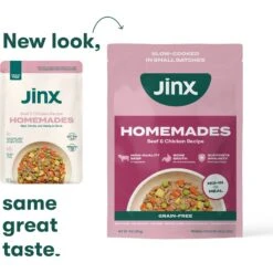 Jinx Beef & Chicken Homestyle Grain-Free Wet Dog Food, 9-oz Pouch, Case Of 12 9 Jinx Beef & Chicken Homestyle Grain-Free Wet Dog Food, 9-oz Pouch, Case Of 12 -Blue Buffalo Shop 765678 PT1. AC SS1800 V1675201728