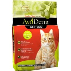 AvoDerm Natural Chicken & Herring Meal Formula Adult Dry Cat Food