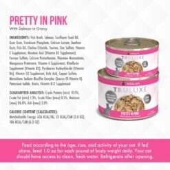 Weruva Truluxe Pretty In Pink With Salmon In Gravy Grain-Free Canned Cat Food -Blue Buffalo Shop 76855 PT4. AC SS1800 V1676666847