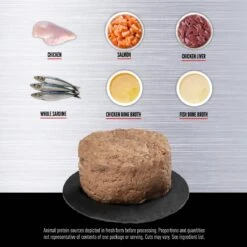 ORIJEN Kitten Recipe Chicken + Salmon Entree In Bone Broth Wet Cat Food & ORIJEN Free Run Chicken & Turkey, & Wild Caught Salmon & Herring Grain-Free Dry Kitten Food, 4-lb Bag -Blue Buffalo Shop 774350 PT8. AC SS1800 V1689685773