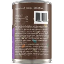 Nature's Logic Canine Rabbit Feast All Life Stages Grain-Free Canned Dog Food -Blue Buffalo Shop 77762 PT1. AC SS1800 V1546611133