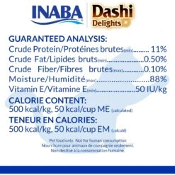 Inaba Dashi Delights Chicken With Tuna & Salmon Flavored Bits In Broth Cat Food Topping 12 Inaba Dashi Delights Chicken With Tuna & Salmon Flavored Bits In Broth Cat Food Topping -Blue Buffalo Shop 778446 PT3. AC SS1800 V1678999697