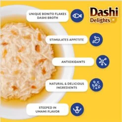 Inaba Dashi Delights Chicken With Salmon Flavored Bits In Broth Cat Food Topping 14 Inaba Dashi Delights Chicken With Salmon Flavored Bits In Broth Cat Food Topping -Blue Buffalo Shop 778542 PT5. AC SS1800 V1679069407