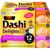 Inaba Dashi Delight Chicken Flavored Variety Pack Bits In Broth Cat Food Topping -Blue Buffalo Shop 778590 MAIN. AC SS1800 V1678993173