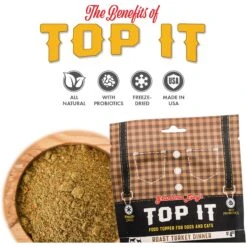 Grandma Lucy's Top It Turkey Dinner Grain-Free Dry Dog & Cat Food Topping, 4-oz Bag -Blue Buffalo Shop 782542 PT2. AC SS1800 V1677522072