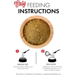 Grandma Lucy's Top It Turkey Dinner Grain-Free Dry Dog & Cat Food Topping, 4-oz Bag -Blue Buffalo Shop 782542 PT3. AC SS1800 V1677513855