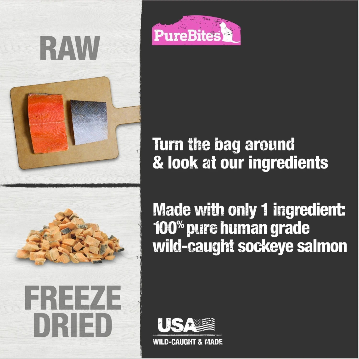 PureBites Shrimp Freeze-Dried Cat Treat & PureBites Freeze-Dried Salmon Cat Treats 9 PureBites Shrimp Freeze-Dried Cat Treat & PureBites Freeze-Dried Salmon Cat Treats - Image 7