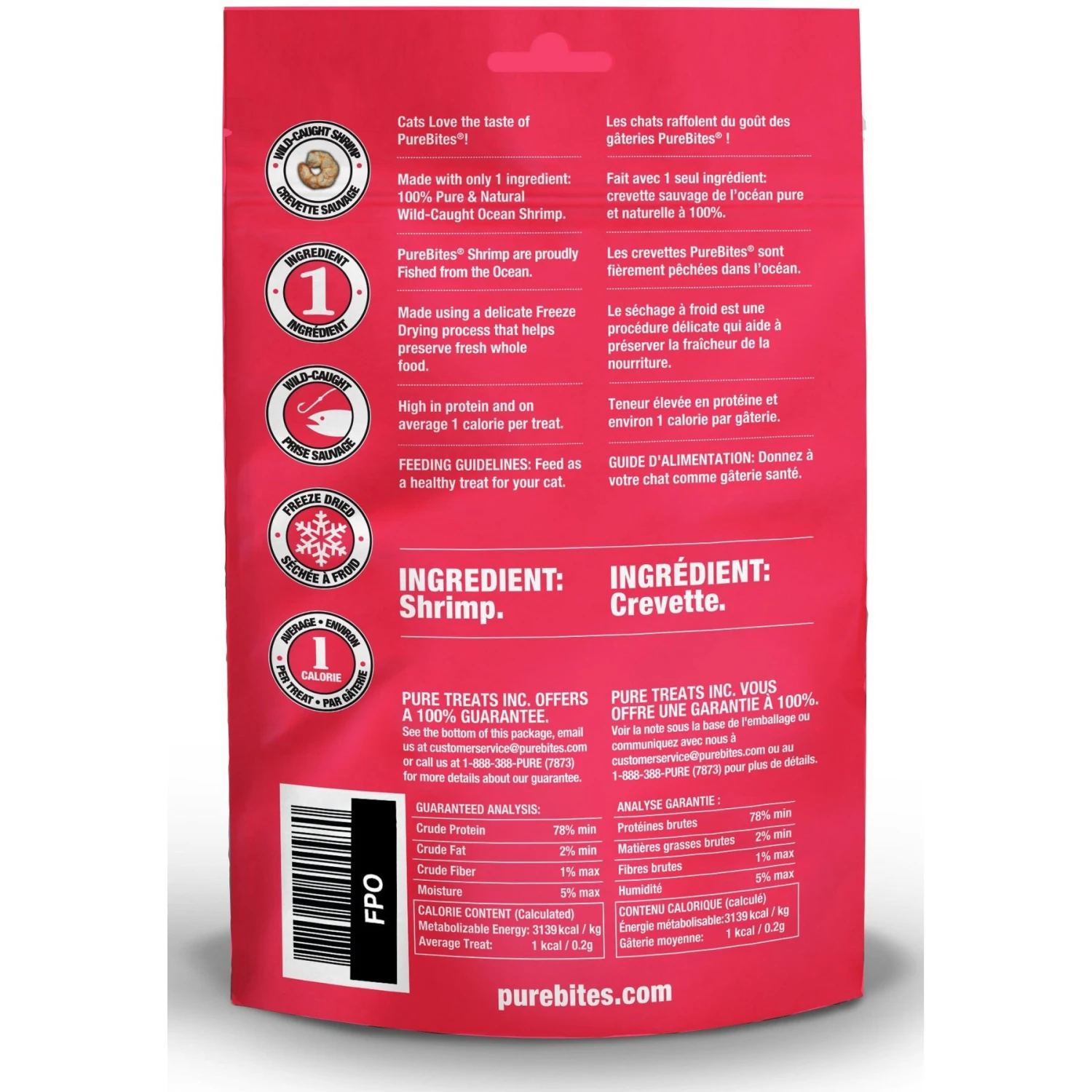 PureBites Shrimp Freeze-Dried Cat Treat & PureBites Minnow Freeze-Dried Cat Treat 5 PureBites Shrimp Freeze-Dried Cat Treat & PureBites Minnow Freeze-Dried Cat Treat - Image 3