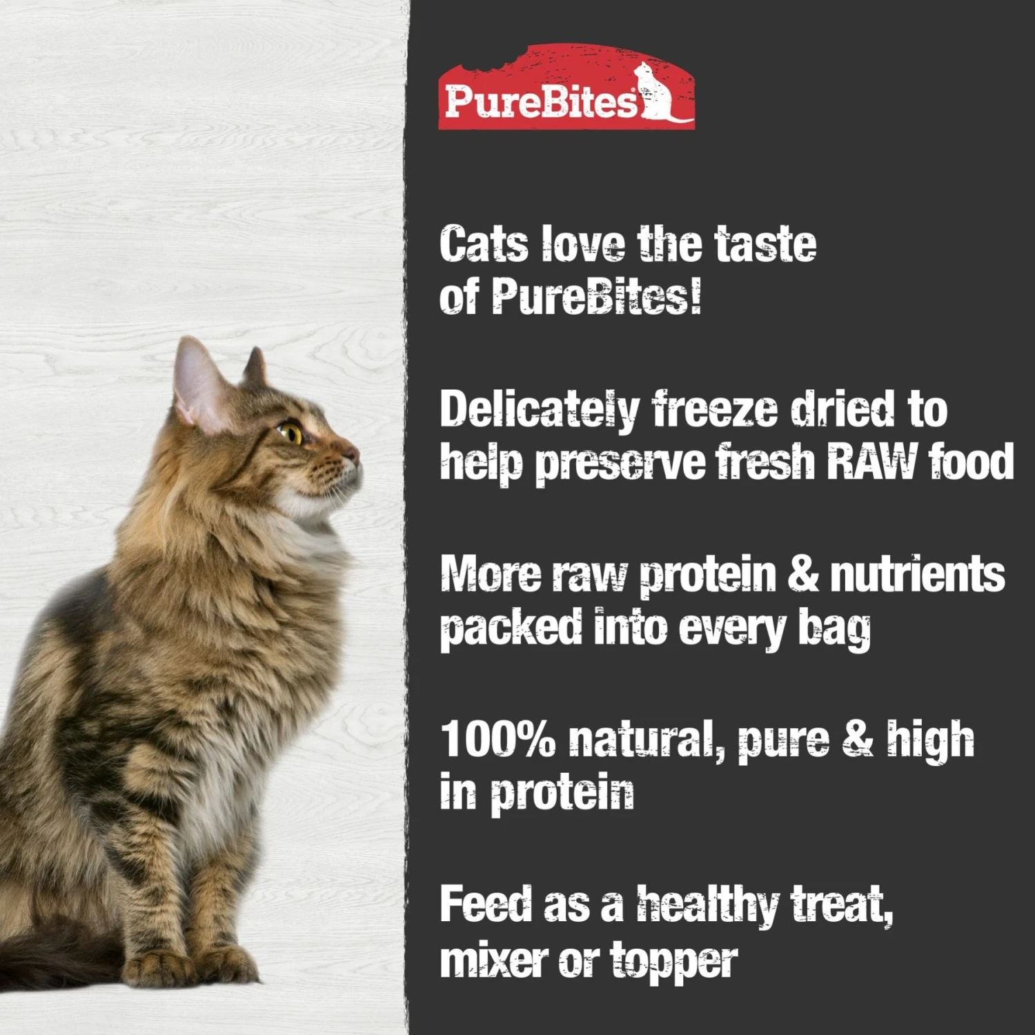 PureBites Chicken Breast Freeze-Dried Raw Cat Treats & PureBites Tuna Freeze-Dried Raw Cat Treats 7 PureBites Chicken Breast Freeze-Dried Raw Cat Treats & PureBites Tuna Freeze-Dried Raw Cat Treats - Image 5