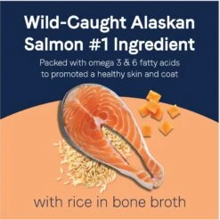 CANIDAE PURE 2-in-1 Goodness Pate Recipe Real Salmon & Sweet Potatoes In Bone Broth Wet Dog Food, 11.5-oz Box, Case Of 6 -Blue Buffalo Shop 787110 PT2. AC SS1800 V1678722431