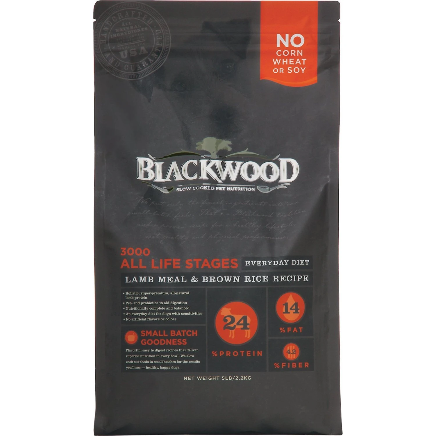 Blackwood 3000 Lamb Meal & Brown Rice Recipe Everyday Diet Dry Dog Food 3 Blackwood 3000 Lamb Meal & Brown Rice Recipe Everyday Diet Dry Dog Food