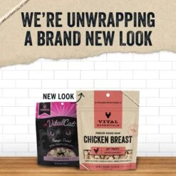 Vital Essentials Chicken Breast Freeze-Dried Raw Cat Treats -Blue Buffalo Shop 793502 PT2. AC SS1800 V1680122820