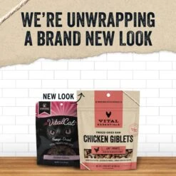 Vital Essentials Chicken Giblets Freeze-Dried Raw Cat Treats -Blue Buffalo Shop 793510 PT2. AC SS1800 V1680122758