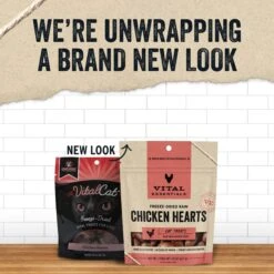 Vital Essentials Chicken Hearts Freeze-Dried Raw Cat Treats -Blue Buffalo Shop 793518 PT2. AC SS1800 V1680122821