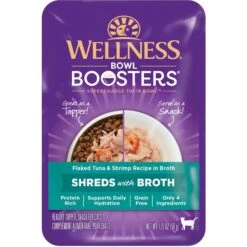 Wellness Bowl Boosters Flaked Tuna & Shrimp Wet Cat Topper 12 Wellness Bowl Boosters Flaked Tuna & Shrimp Wet Cat Topper -Blue Buffalo Shop 794822 PT2. AC SS1800 V1679000867