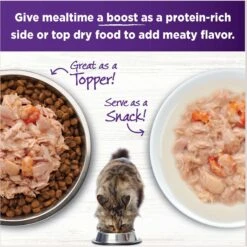 Wellness Bowl Boosters Flaked Tuna & Shrimp Wet Cat Topper 16 Wellness Bowl Boosters Flaked Tuna & Shrimp Wet Cat Topper -Blue Buffalo Shop 794822 PT6. AC SS1800 V1679069472