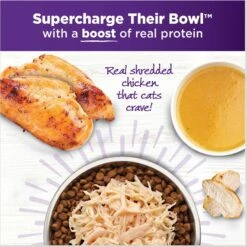 Wellness Bowl Boosters Shredded Chicken Wet Cat Topper -Blue Buffalo Shop 794830 PT3. AC SS1800 V1679069151