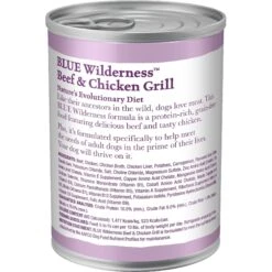 Blue Buffalo Wilderness Adult High Protein Natural Chicken & Wholesome Grains Dry Dog Food & Blue Buffalo Wilderness Beef & Chicken Grill Grain-Free Canned Dog Food -Blue Buffalo Shop 796158 PT6. AC SS1800 V1678140660