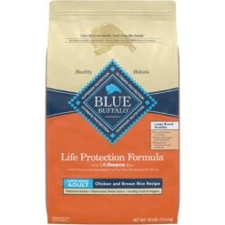 Blue Buffalo Wilderness Beef & Salmon Variety Pack Wet Dog Food & Blue Buffalo Life Protection Formula Large Breed Adult Chicken & Brown Rice Recipe Dry Dog Food -Blue Buffalo Shop 796198 PT5. AC SS1800 V1678140397