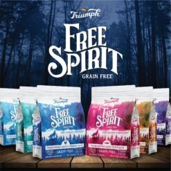 Triumph Free Spirit Grain-Free Deboned Salmon & Sweet Potato Recipe Dry Dog Food -Blue Buffalo Shop 79668 PT5. AC SS1800 V1657661028