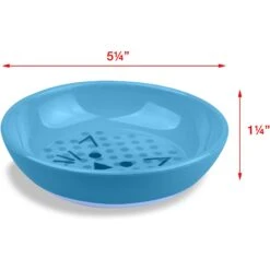 Van Ness Ecoware Non-Skid Cat Dish, Blue -Blue Buffalo Shop 81501 PT1. AC SS1800 V1628559108