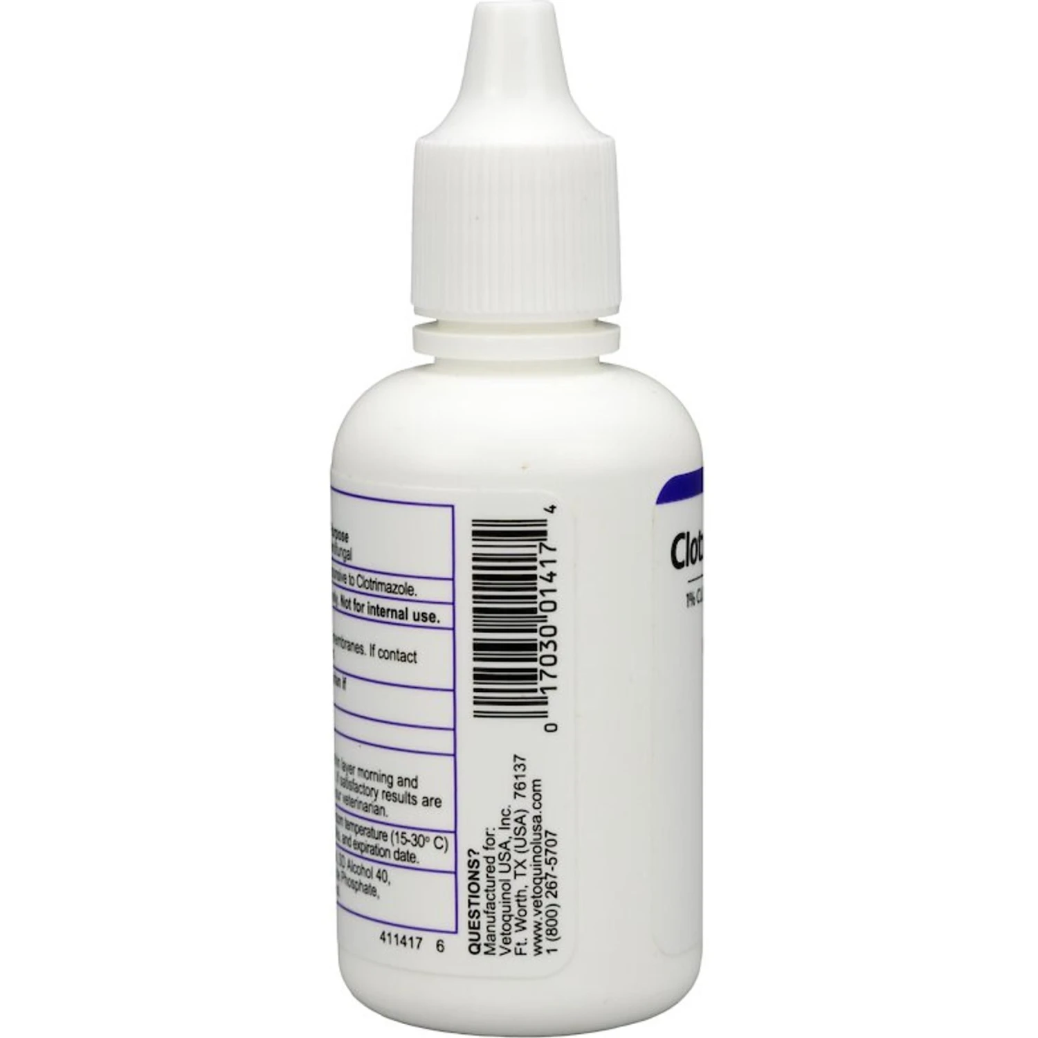 Vetoquinol Clotrimazole Antifungal Solution Droppers For Dogs & Cats 5 Vetoquinol Clotrimazole Antifungal Solution Droppers For Dogs & Cats - Image 3