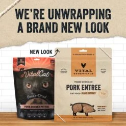 Vital Essentials Freeze-Dried Raw Pork Mini Patties Entree Cat Food 10 Vital Essentials Freeze-Dried Raw Pork Mini Patties Entree Cat Food -Blue Buffalo Shop 821606 PT2. AC SS1800 V1680291157