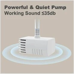 PATPET WF01 Ultra Quiet Dog & Cat Waterer, Grey -Blue Buffalo Shop 821814 PT5. AC SS1800 V1681835018