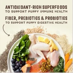 Stella & Chewy's SuperBlends Raw Coated Wholesome Grains Puppy Cage-Free Chicken & Wild-Caught Salmon Recipe With Superfoods Dry Dog Food 18 Stella & Chewy's SuperBlends Raw Coated Wholesome Grains Puppy Cage-Free Chicken & Wild-Caught Salmon Recipe With Superfoods Dry Dog Food -Blue Buffalo Shop 825822 PT7. AC SS1800 V1683566314