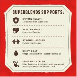 Stella & Chewy's SuperBlends Raw Coated Wholesome Grains Grass-Fed Beef, Beef Liver & Lamb Recipe With Superfoods Dry Dog Food -Blue Buffalo Shop 825894 PT4. AC SS1800 V1683565938